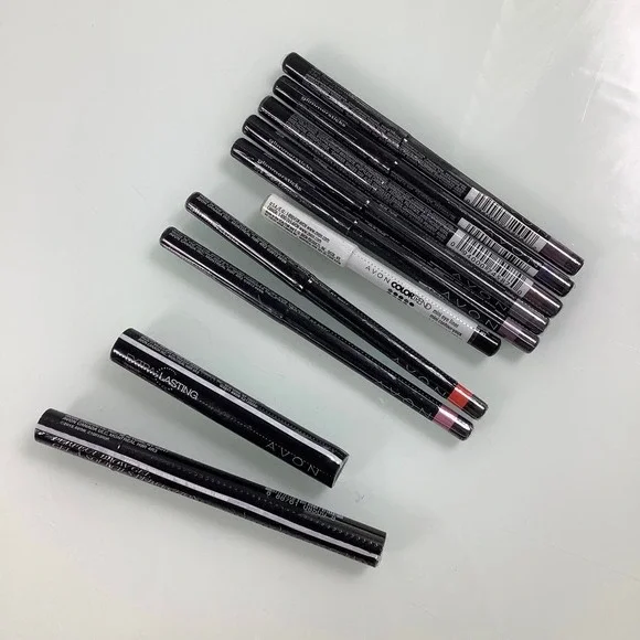 Avon Make up Bundle lipstick glimmersticks eye liner brow gel NWT - Picture 1 of 11